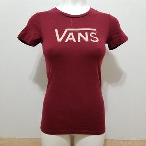 Vans shirt Small logo graphic short sleeve slub knit